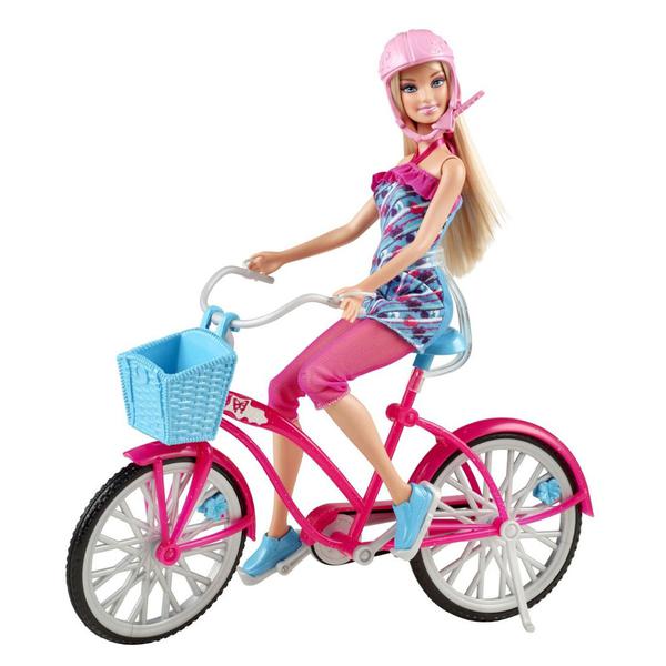 Barbie Real Bicicleta com Boneca - Mattel - Barbie