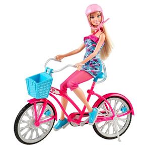 Barbie Real Bicicleta com Boneca