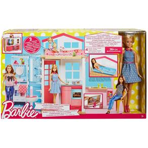 Barbie Real Casa com Boneca