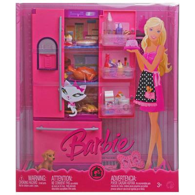 Barbie Real - Móveis Básicos - Geladeira - Mattel - Barbie