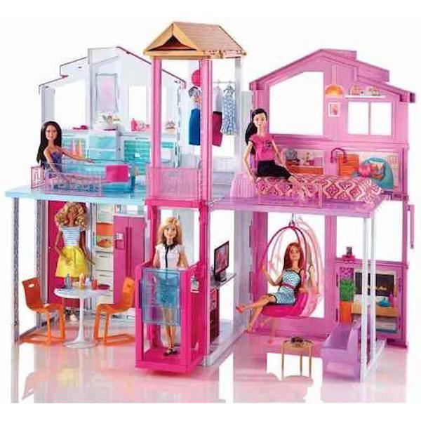 Barbie Real Super Casa 3 Andares Dly32 - Mattel
