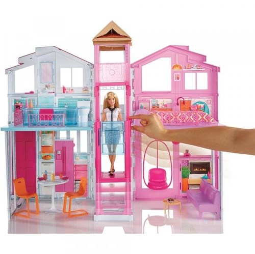 Barbie Real Super Casa 2 Andares - Mattel
