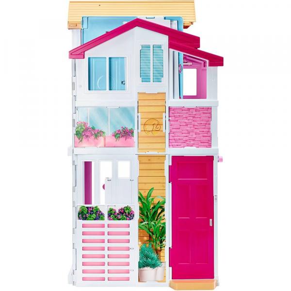 Barbie Real - Super Casa de 3 Andares - Mattel DLY32