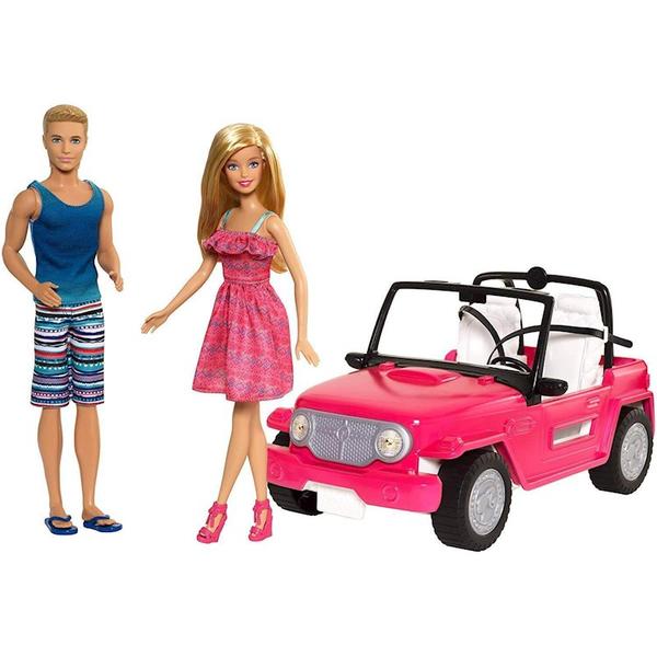 Barbie Real Veiculo Praia Cjd12 Mattel