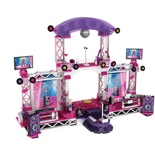 Barbie Rockstar Stage Mega Bloks Dican