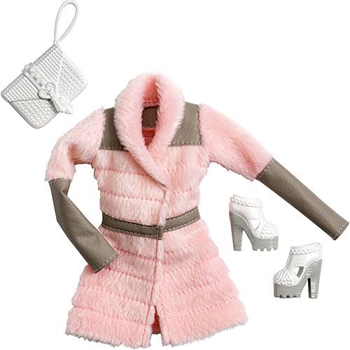 Tudo sobre 'Barbie Roupas Fashion Casaco de Inverno Rosa - Mattel'