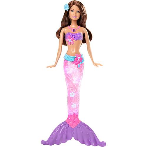 Tudo sobre 'Barbie Sereia Luz e Brilho Lilás - Mattel'