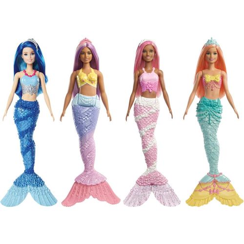 Barbie Sereia Mattel Fxt08 Kit com 4 Bonecas