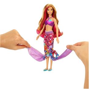 Barbie Sereia Transformação Mágica Mattel