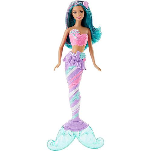 Tudo sobre 'Barbie Sereias Reinos Mágicos Barbie Mermaid Candy Fashion - Mattel'