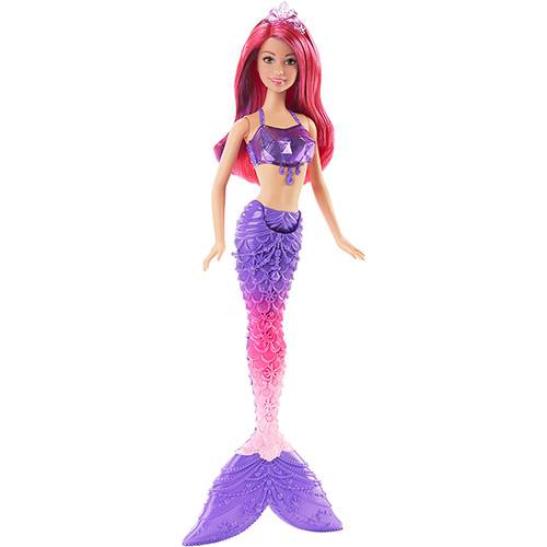 Barbie Sereias Reinos Mágicos Barbie Mermaid Gem Fashion - Mattel