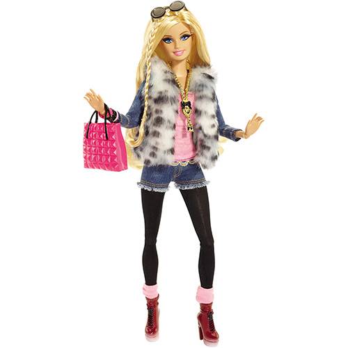 Barbie Style Luxo Casaco de Pele - Mattel
