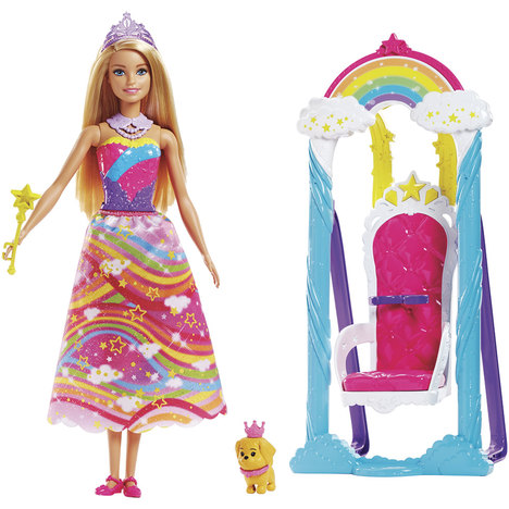 Barbie Trono de Arco Íris - Mattel
