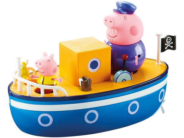 Barco do Vovô Peppa Pig com Acessórios - DTC