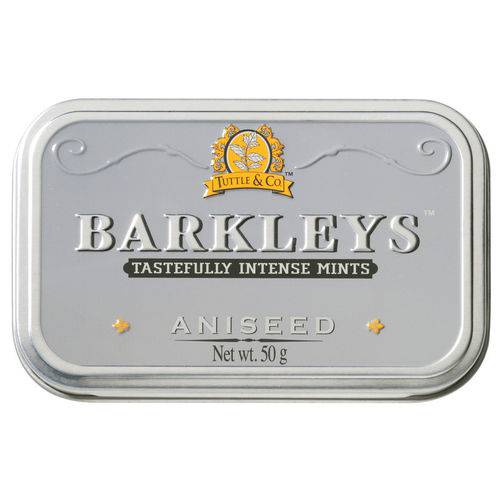 Tudo sobre 'Barkleys Aniseed - Pastilhas Sabor Anis (50g)'