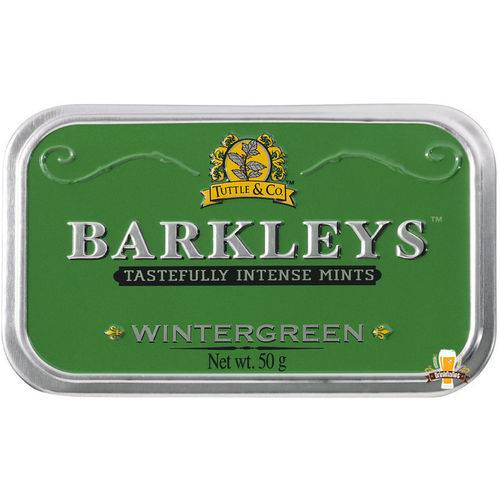 Tudo sobre 'Barkleys Wintergreen - Pastilhas Sabor Menta Refrescante (50g)'