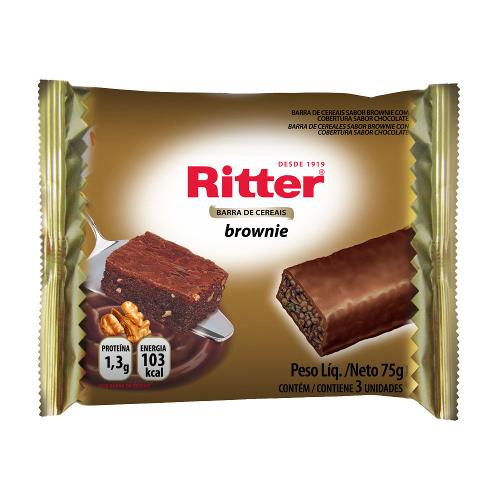 Barra de Cereais Brownie C/3 - Ritter