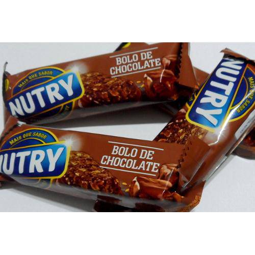 Tudo sobre 'Barra de Cereal Bolo de Chocolate Nutry Cx 24Un (22G)'