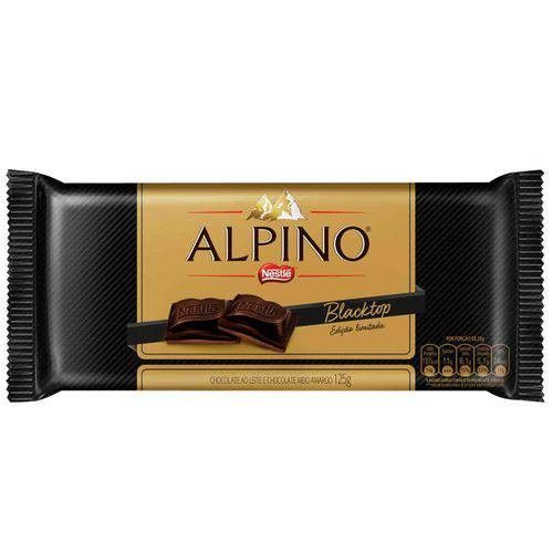 Barra de Chocolate Alpino Black Top Nestlé 100g