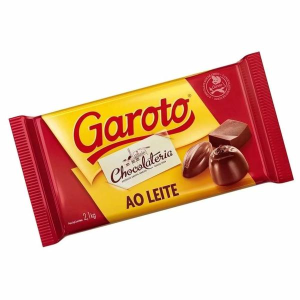 Barra de Chocolate ao Leite Garoto 2,1 Kg