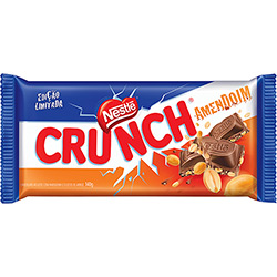 Tudo sobre 'Barra de Chocolate Crunch Amendoim 140g'