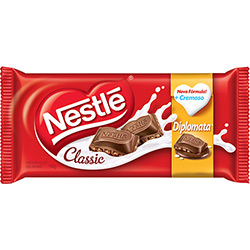Barra de Chocolate Diplomata ao Leite com Crocante Nestlé 140g