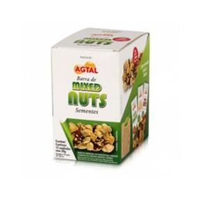 Barra de Mixed Nuts - Sementes - 12unid - Agtal