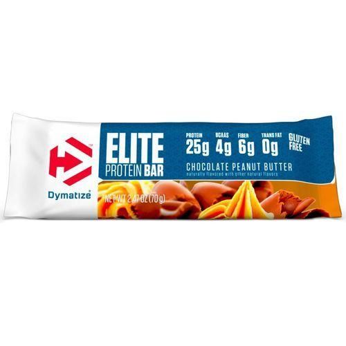 Barra Elite Protein Bar - 1 Unidade Chocolate com Peanut Butter - Dymatize