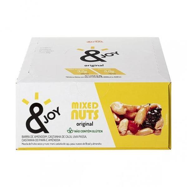 Barra Mixed Nuts Joy Original 30g X 12 - Agtal