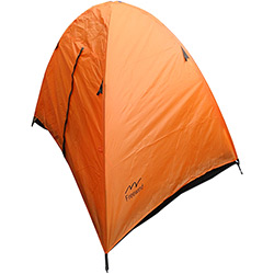 Barraca Camping Iglu 2 Pessoas Freewind SobreTeto e Bolsa Transporte CBR1029 - Laranja