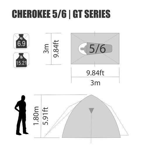 Barraca Cherokee Gt 5/6 P - Nautika