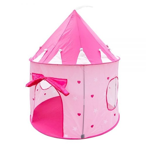 Barraca Infantil Castelo das Princesas Meninas Grande Rosa - Dm Toys