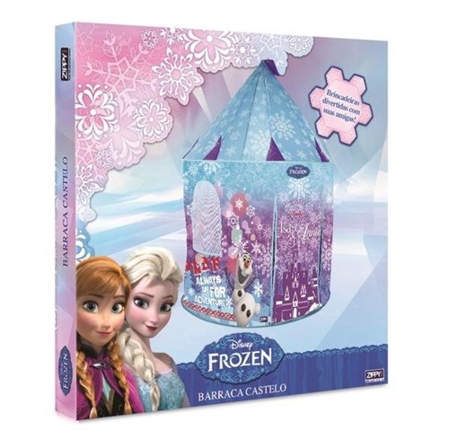 Barraca Infantil Portatil Castelo da Frozen Zippy Toys