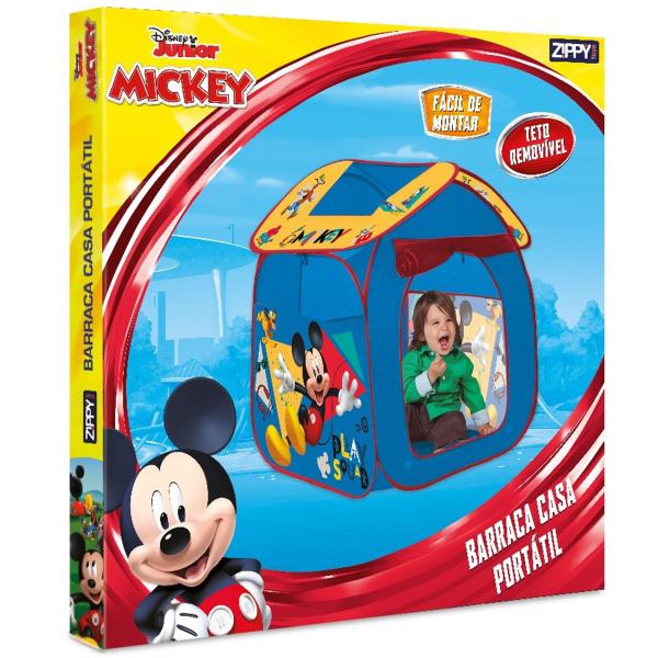 Barraca Infantil Portatil Mickey Club House Zippy Toys