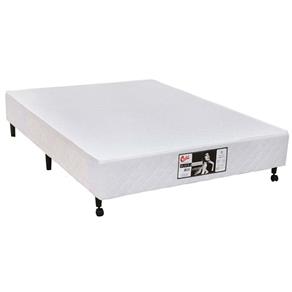 Base Box para Colchão Casal Castor Sleep Uno New 23x138x188 Cm – Branco