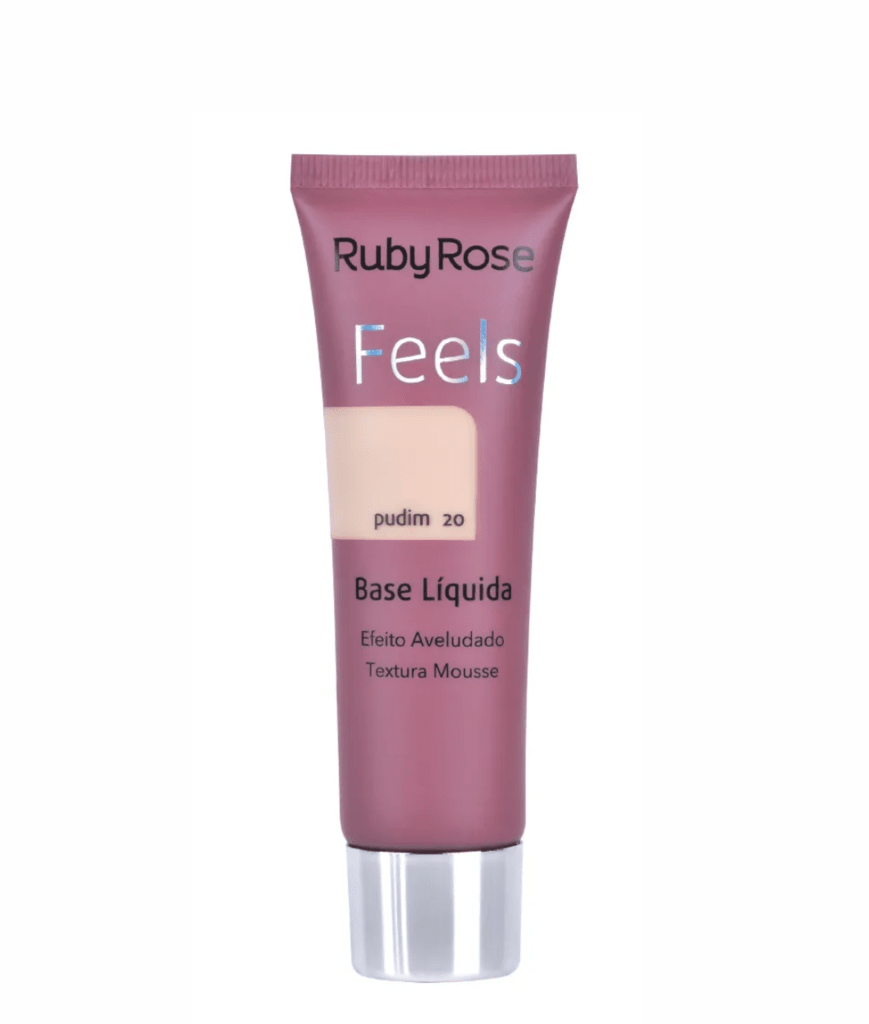 Base Líquida Feels Pudim 20 - Ruby Rose