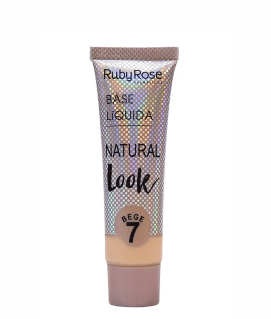 Base Líquida Look Natural Bege 7 - Ruby Rose