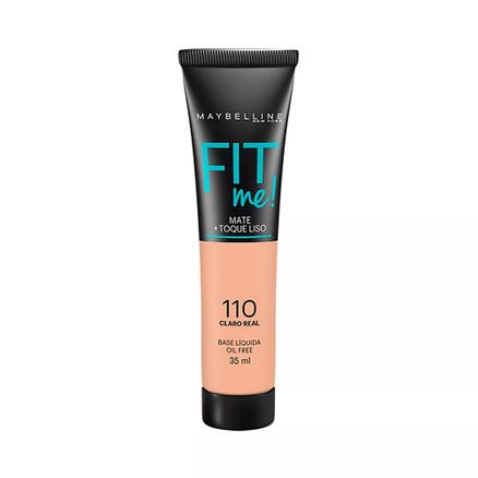 Base Líquida Maybelline Fit me Cor 110 Claro Real 35ml
