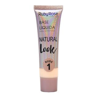 Base Líquida Natural Look Nude Ruby Rose L1