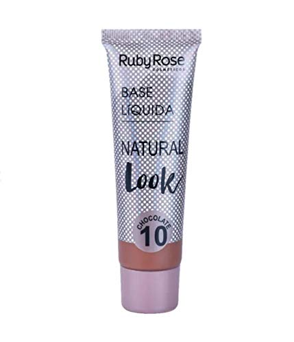 Base Líquida Natural Look Ruby Rose CHOCOLATE 10