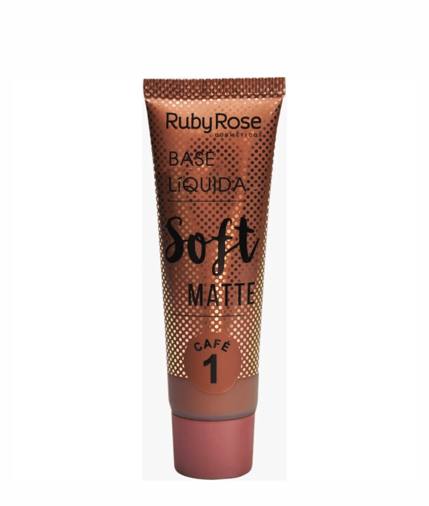 Base Líquida Soft Matte Café 01 - Ruby Rose