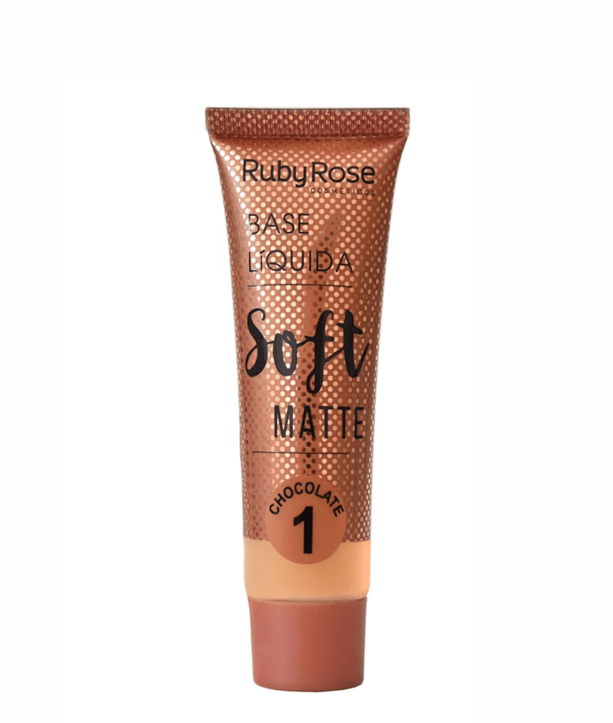 Base Líquida Soft Matte Chocolate 01 - Ruby Rose