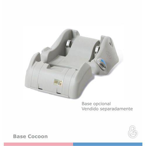 Base para Bebê Conforto Cocoon Cinza Claro - Galzerano