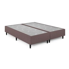 Base para Cama Box Queen By Ligth (24x156x198) - MARROM