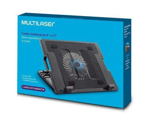 Base para Notebook Multilaser com Cooler AC166