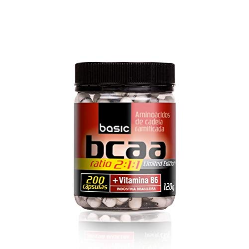 Basic BCAA 500mg Vit B6 200 Caps