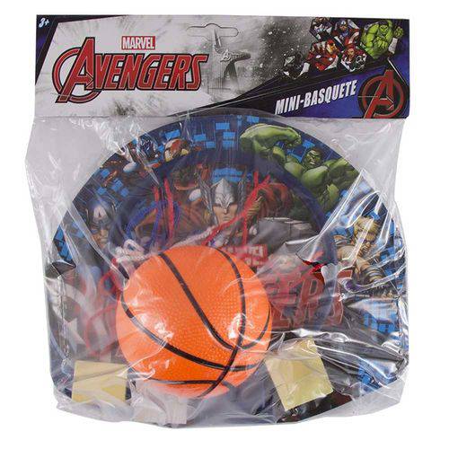 Tudo sobre 'Basket Bola com Tabela Avengers - Etitoys'