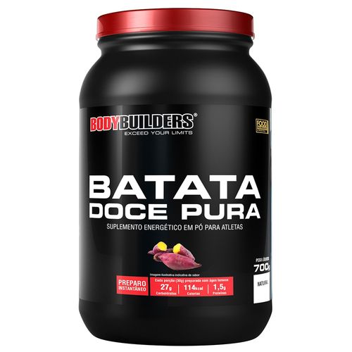 Batata Doce Pura 700g - Bodybuilders