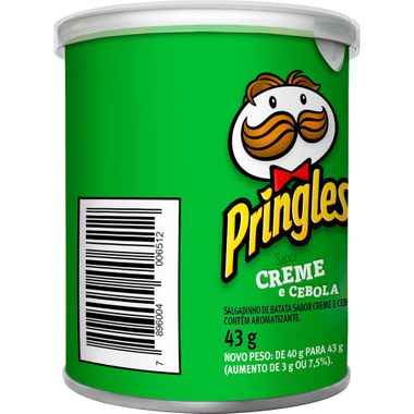 Batata Sabor Creme e Cebola Pringles 43g
