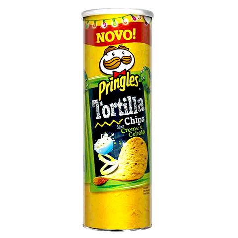 Batata Tortilla Sour Creme Cebola 180g - Pringles